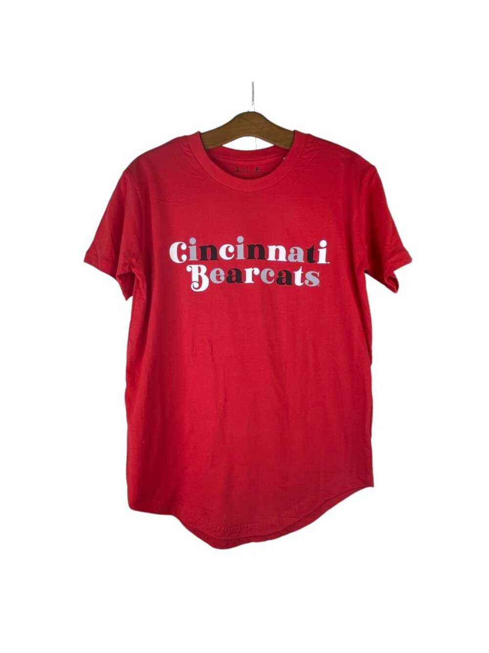 Pressbox Cincinnati Bearcats Tshirt Small Short Sleeve Crewneck Red Cotton